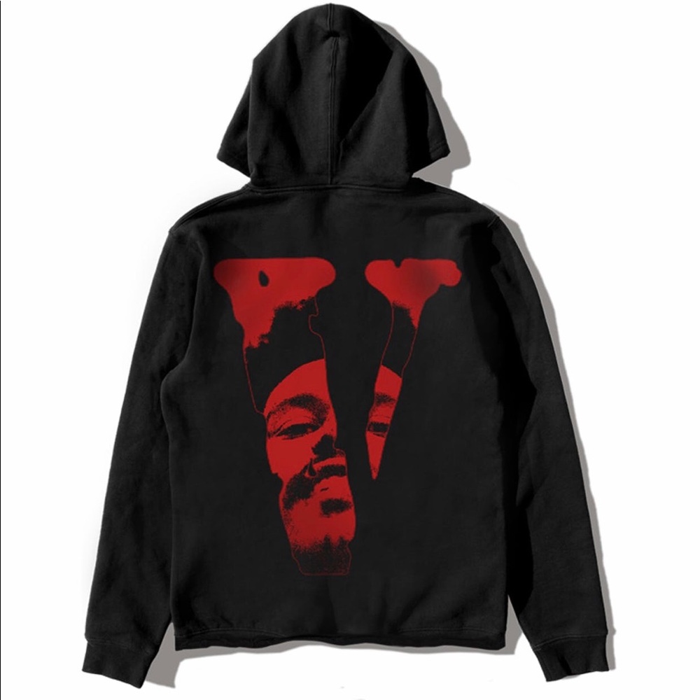Vlone X The weekend Acid Pullover Hoodie